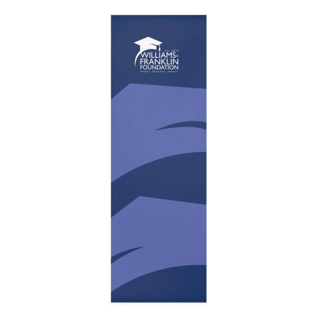 WFF Yoga Mat | Minimal Dark Blue