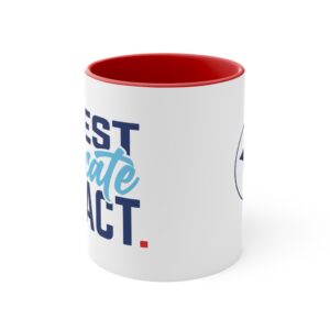 Invest Educate Impact Mug | Accent Color Coffee Cup